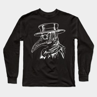 Dr. Plague (White) Long Sleeve T-Shirt